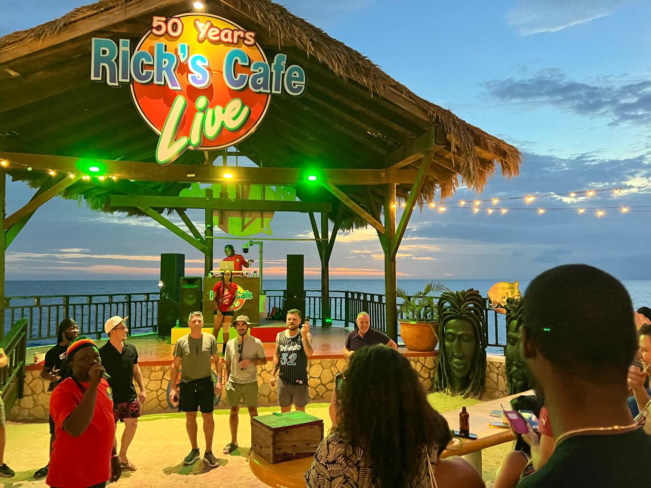 Rick’s Café live stage
